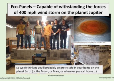 Wind Load Testing Eco-Panels at WCU