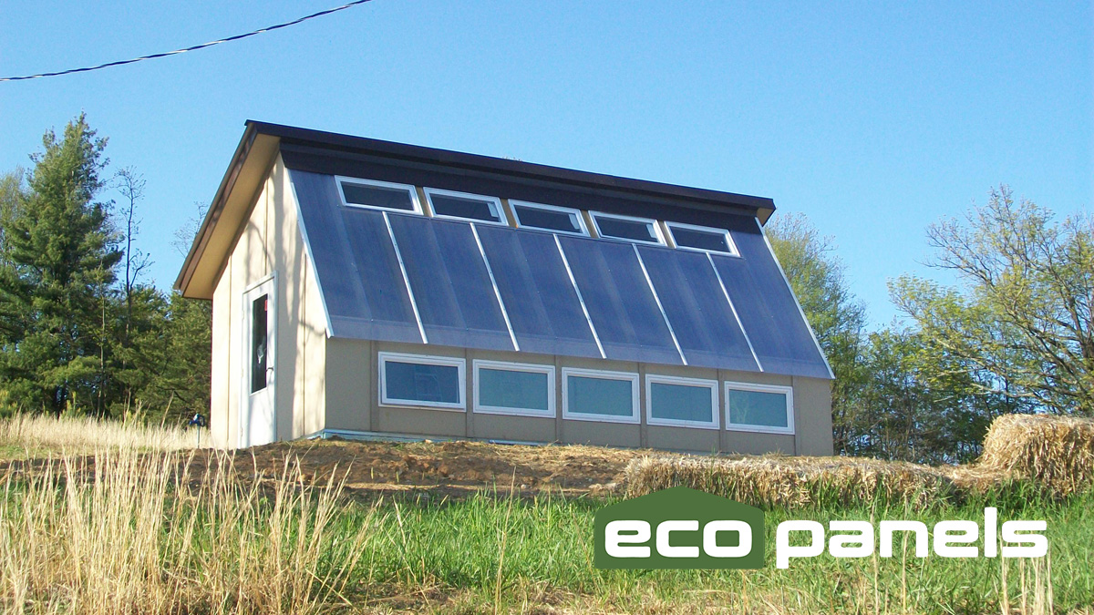 Suncatcher Greenhouse Eco-Panels Building