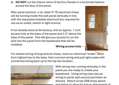 Wiring a Tiny House Built with Eco-Panels